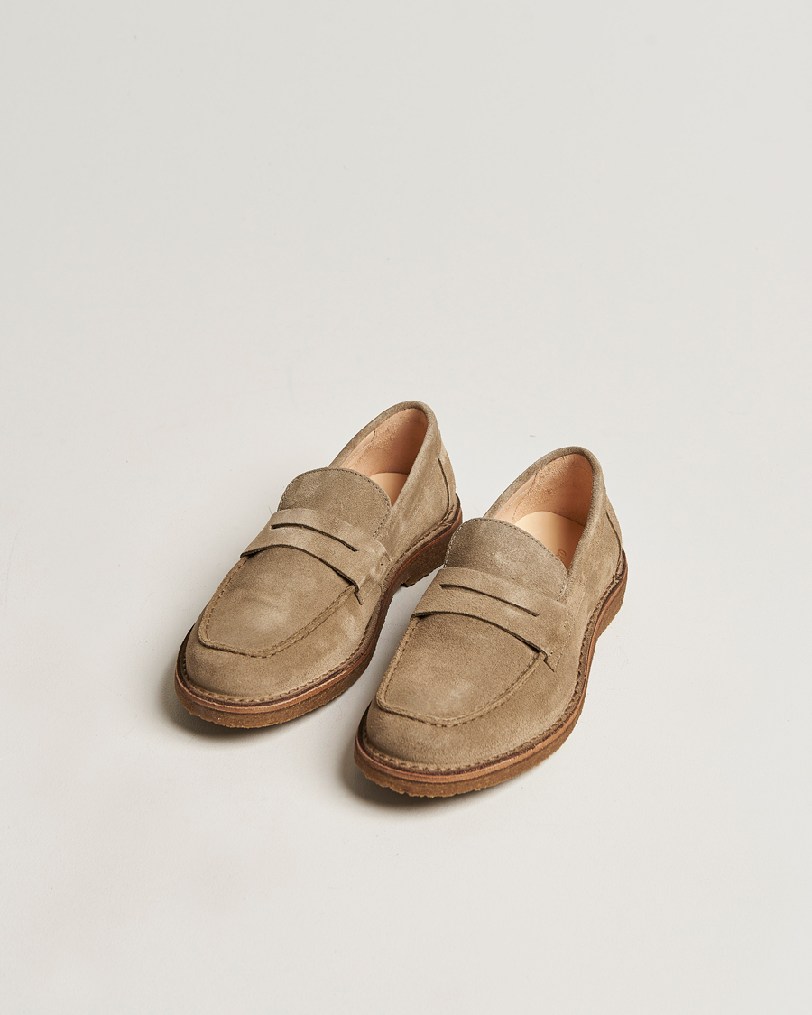 Herre | Sko i mokka | Astorflex | Mokaflex Loafers Stone Suede