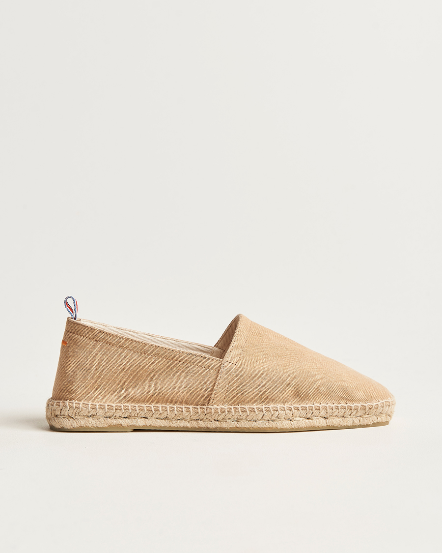 Herre | Castañer Pablo Washed Canvas Espadrilles Tostado | Castañer | Pablo Washed Canvas Espadrilles Tostado