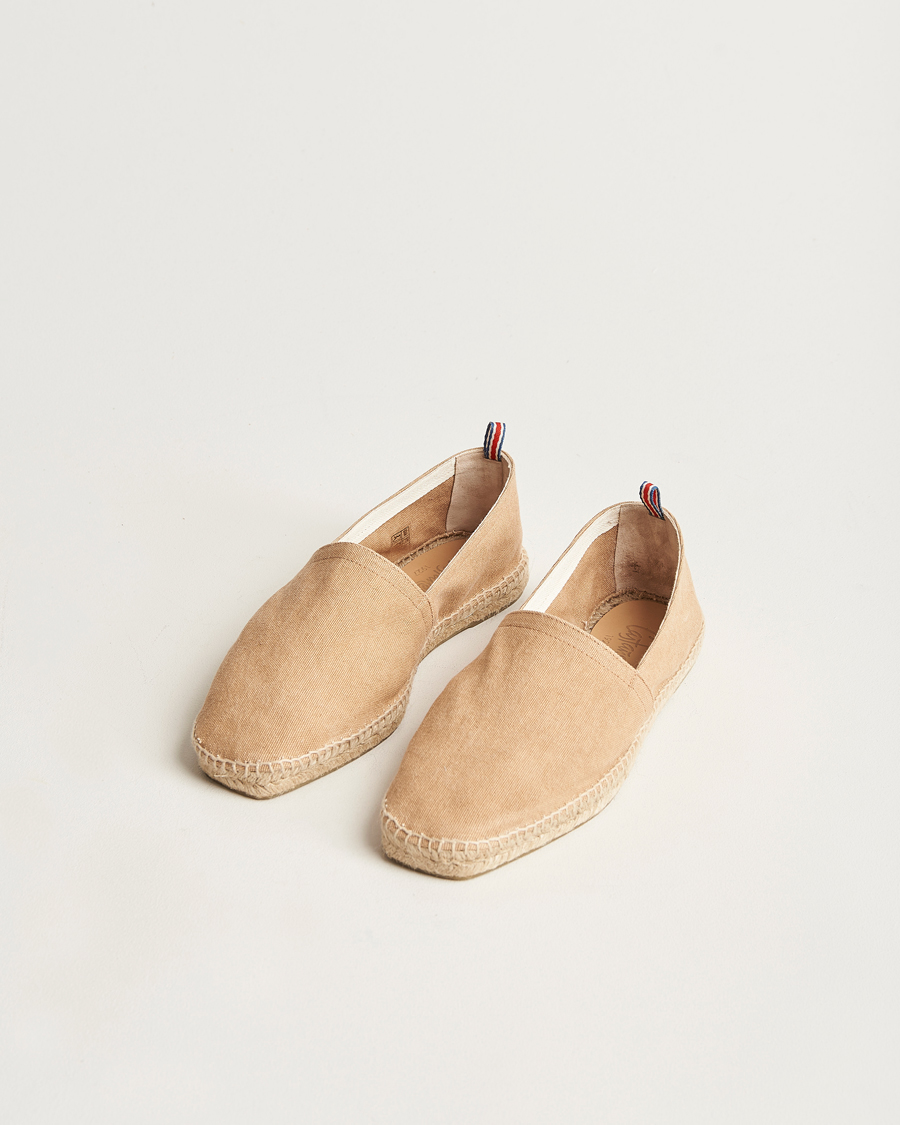 Herre | Castañer Pablo Washed Canvas Espadrilles Tostado | Castañer | Pablo Washed Canvas Espadrilles Tostado