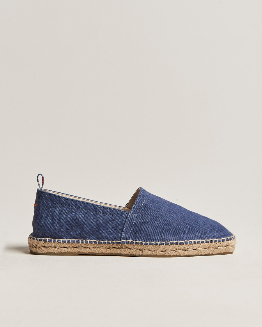 Herre | Castañer Pablo Washed Canvas Espadrilles Azul | Castañer | Pablo Washed Canvas Espadrilles Azul