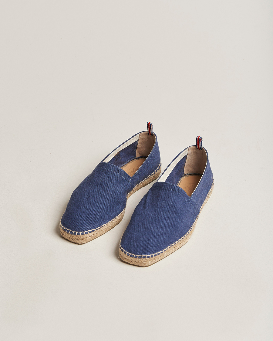 Herre | Castañer Pablo Washed Canvas Espadrilles Azul | Castañer | Pablo Washed Canvas Espadrilles Azul