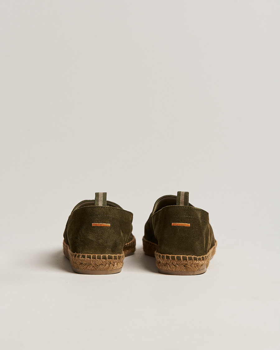 Herre | Castañer Pablo Casual Suede Espadrilles Musgo | Castañer | Pablo Casual Suede Espadrilles Musgo