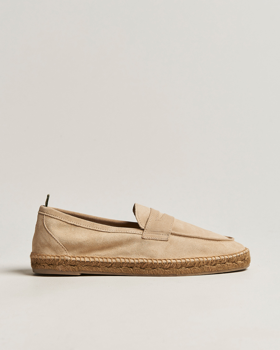 Herre | | Castañer | Nacho Casual Suede Loafers Cream