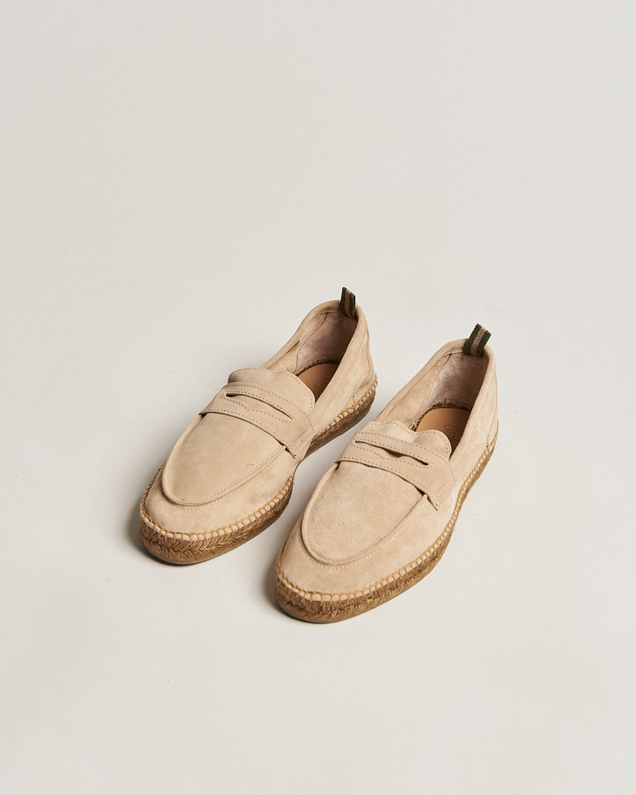 Herre | | Castañer | Nacho Casual Suede Loafers Cream