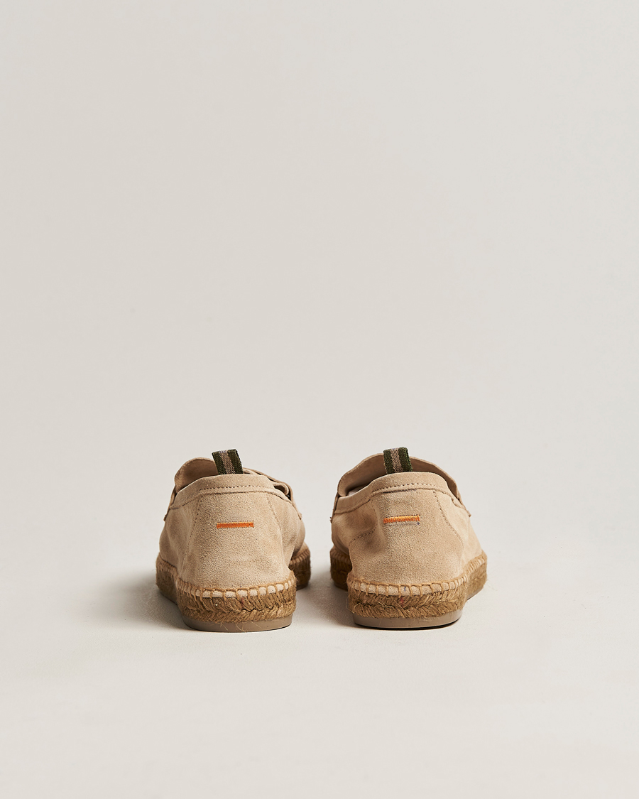 Herre | Castañer Nacho Casual Suede Loafers Cream | Castañer | Nacho Casual Suede Loafers Cream