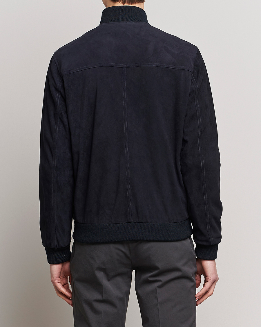 Herre | Jakker | Valstar | Valstarino Suede Jacket Navy