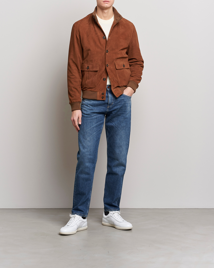 Herre | Jakker | Valstar | Valstarino Suede Jacket Sandal