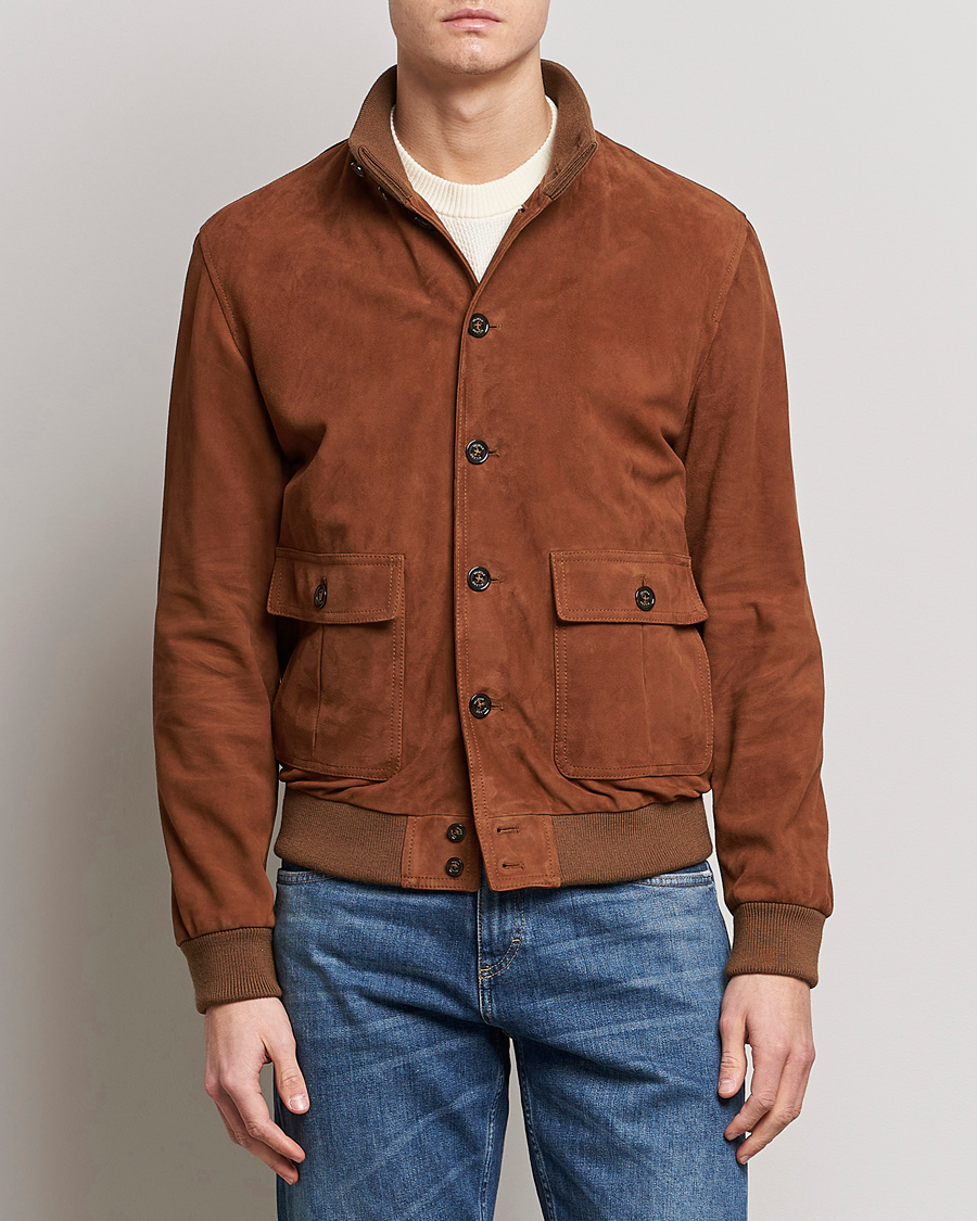 Herre | Jakker | Valstar | Valstarino Suede Jacket Sandal
