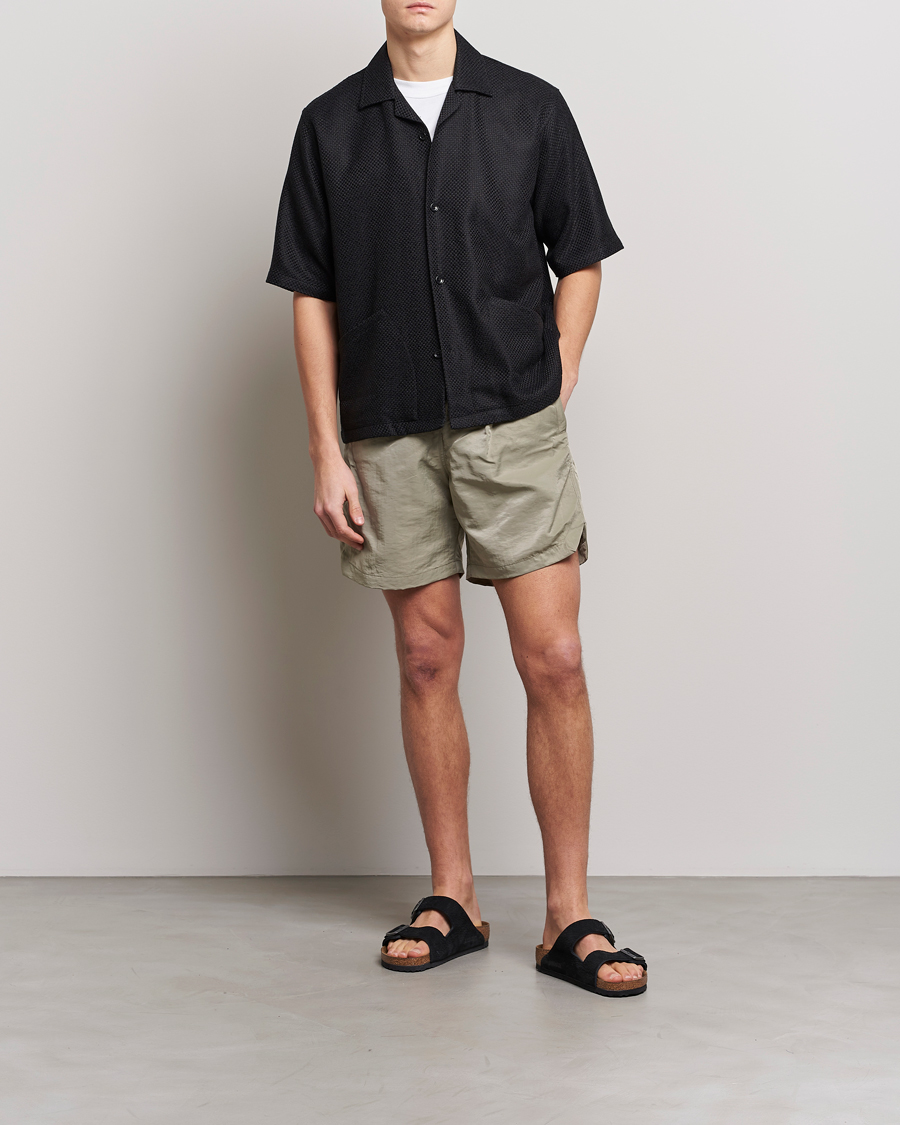 Herre | Skjorter | Sunflower | Coco Short Sleeve Cabana Shirt Black