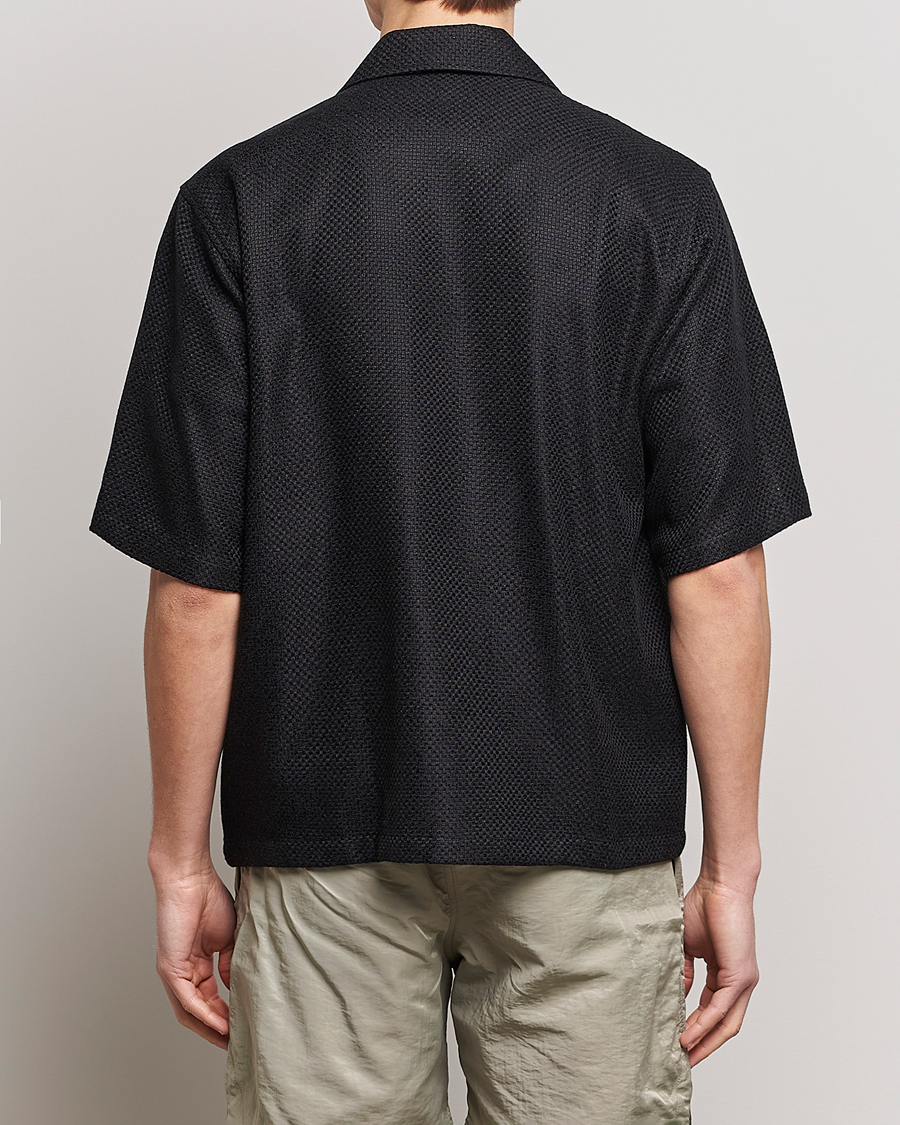 Herre | Skjorter | Sunflower | Coco Short Sleeve Cabana Shirt Black