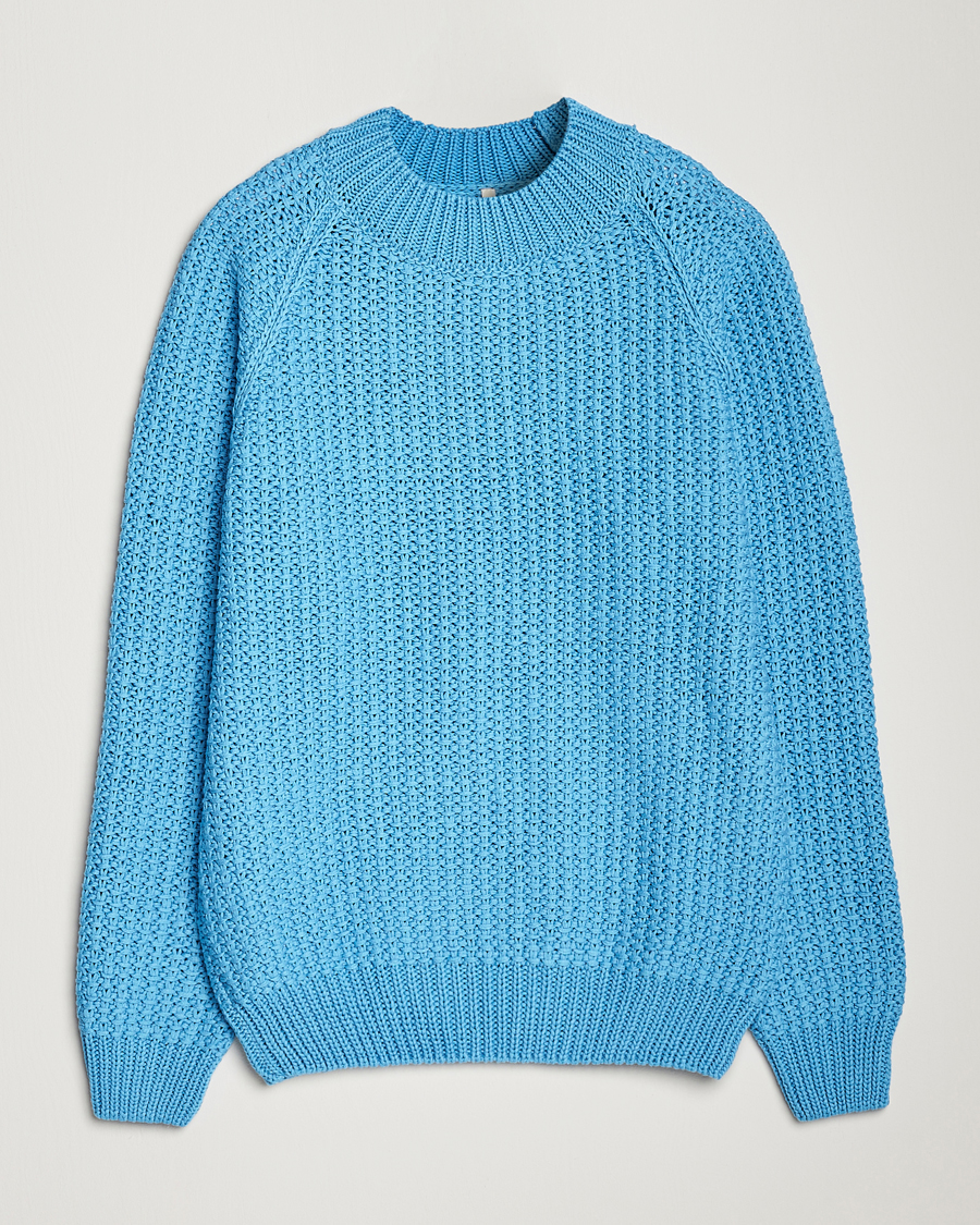 Herre | Gensere | Sunflower | Tape Heavy Sweater Blue