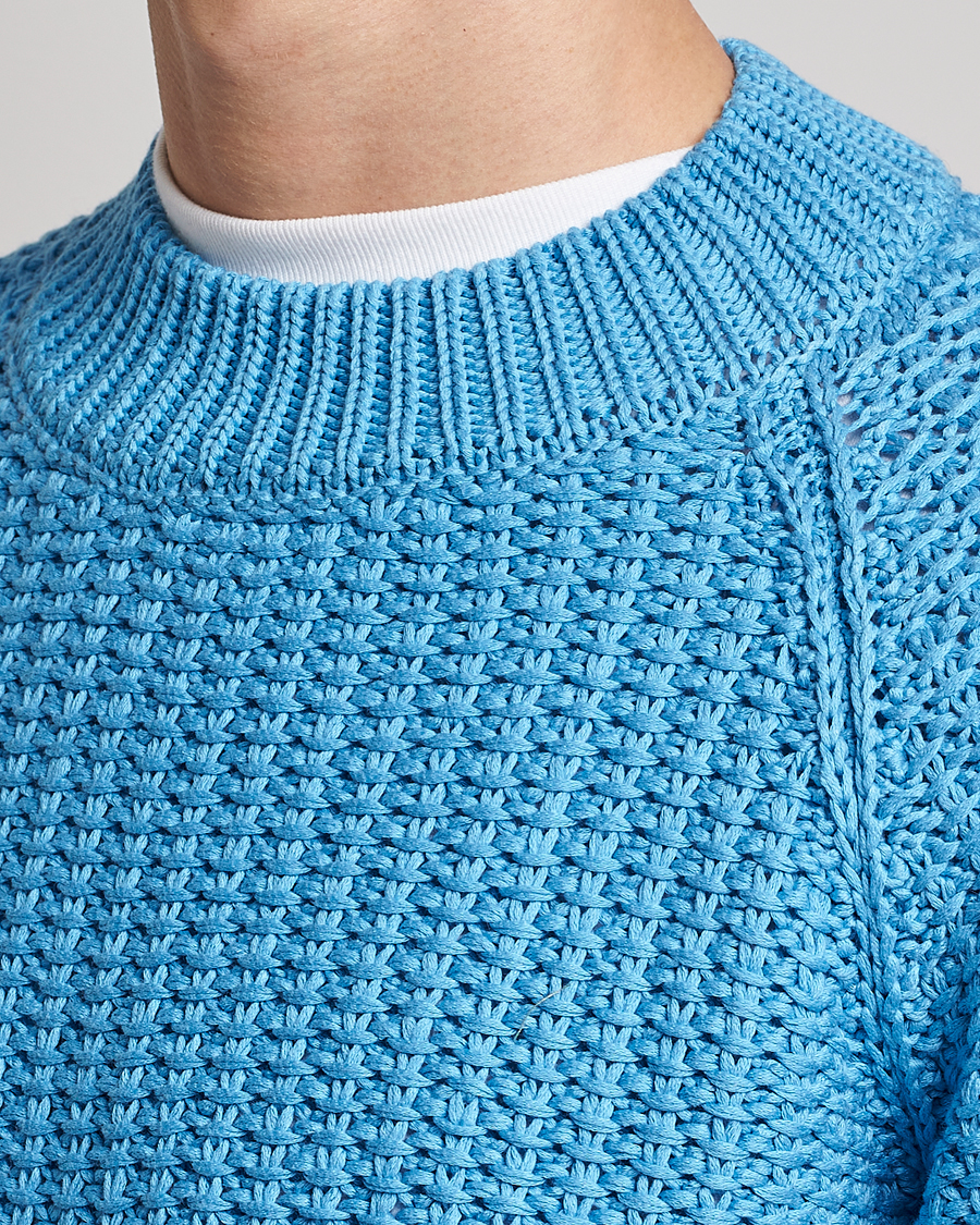 Herre | Gensere | Sunflower | Tape Heavy Sweater Blue