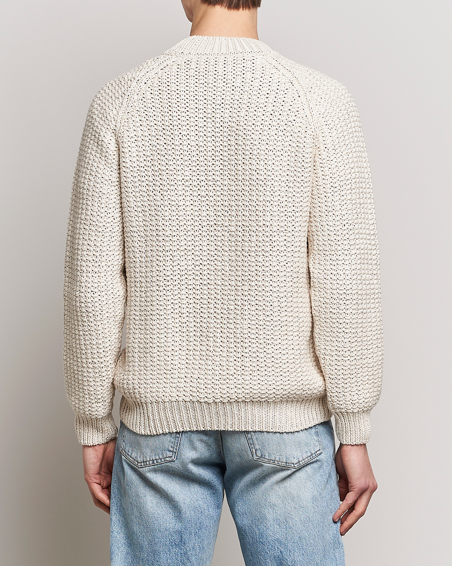 Herre | Gensere | Sunflower | Tape Heavy Sweater Off White
