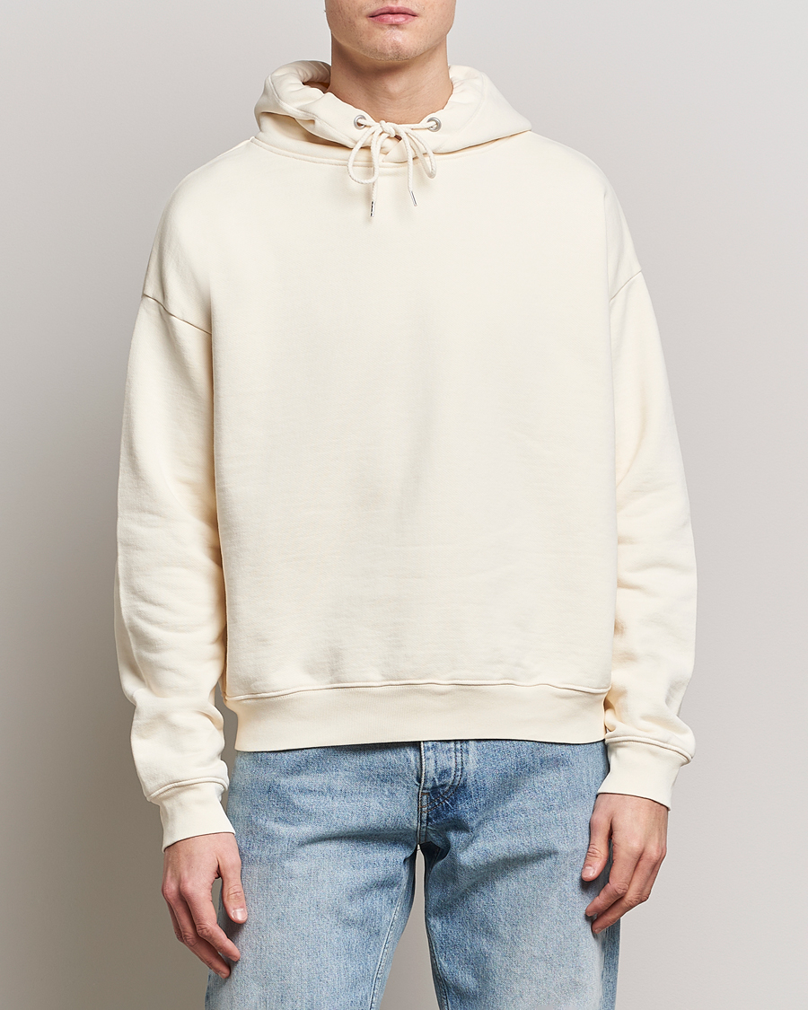 Herre | Gensere | Sunflower | Cotton Hoodie Off White