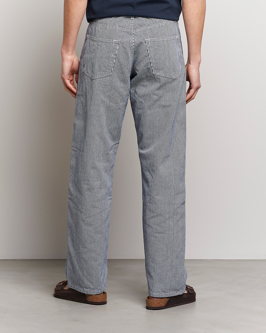Herre | Bukser | Sunflower | Loose 5-Pocket Pants Hickory Stripe