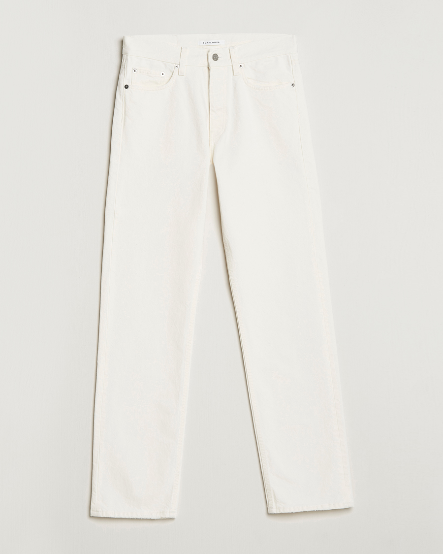 Herre | | Sunflower | Standard Jeans Vintage White