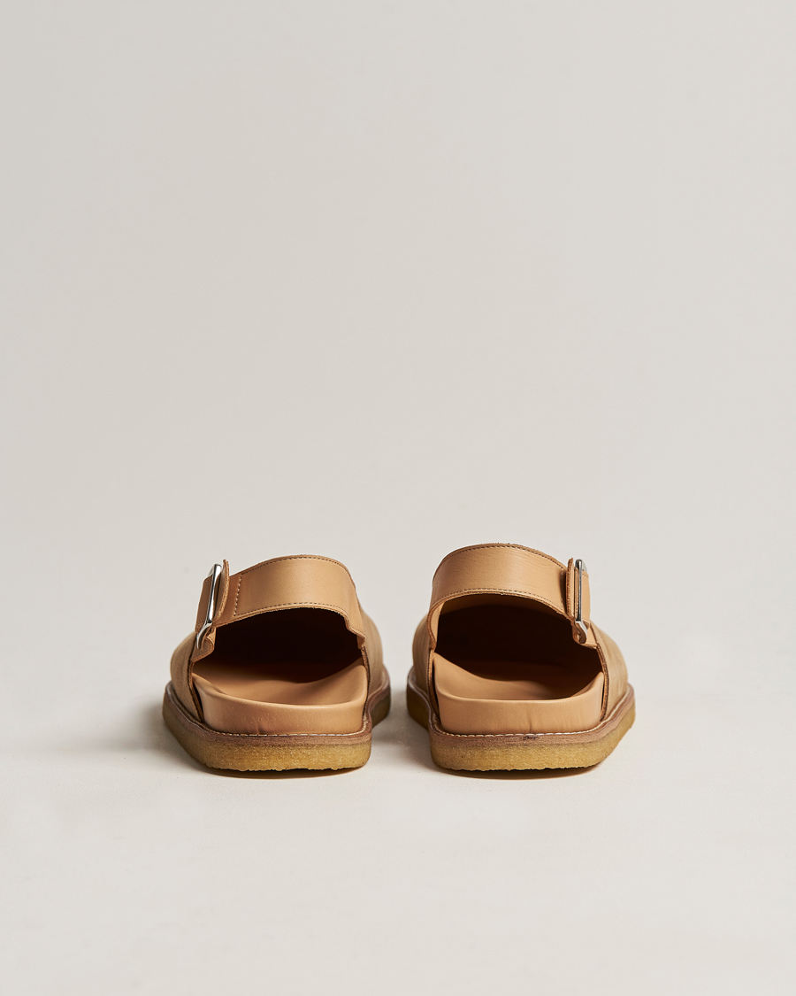 Herre | VINNY's Strapped Mule Sand Suede | VINNY's | Strapped Mule Sand Suede