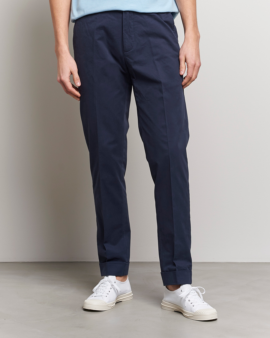 Herre |  | Polo Ralph Lauren | Cotton Stretch Trousers Nautical Ink