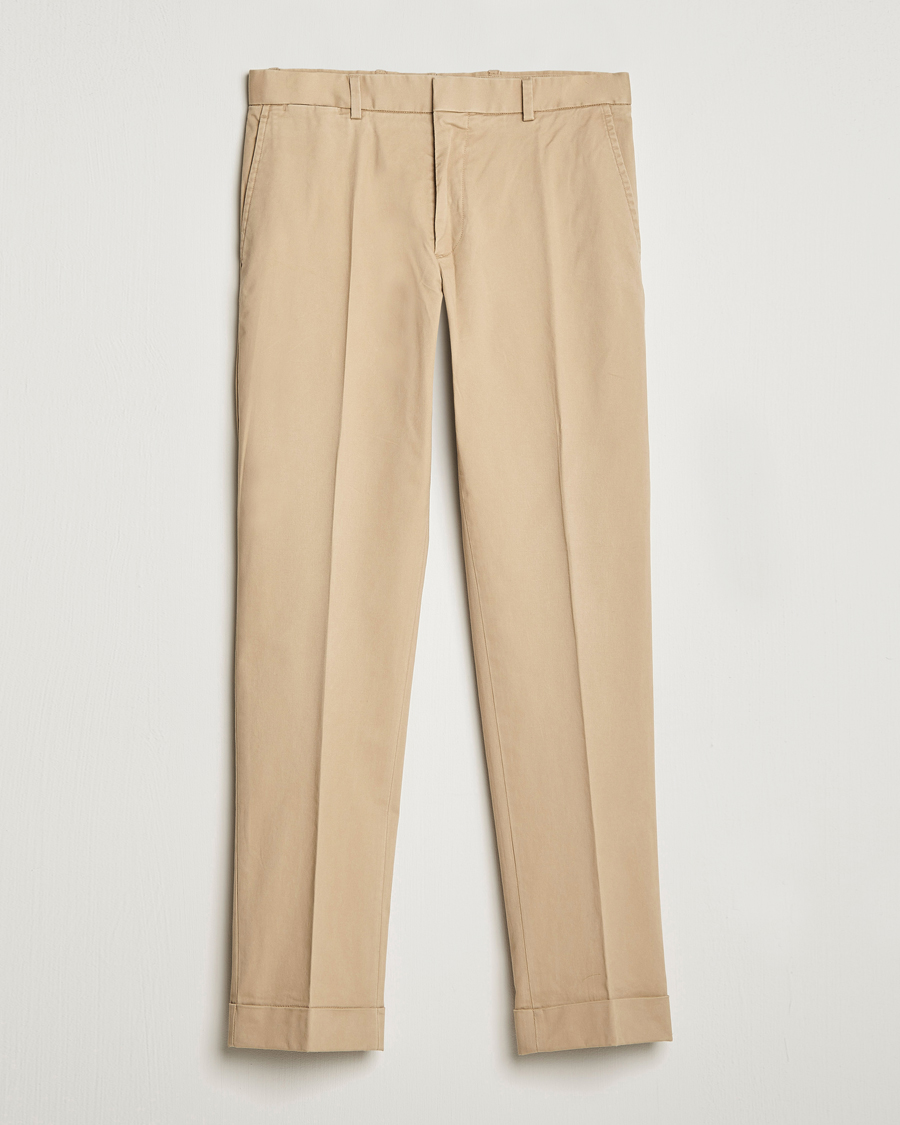 Herre | Bukser | Polo Ralph Lauren | Cotton Stretch Trousers Monument Tan