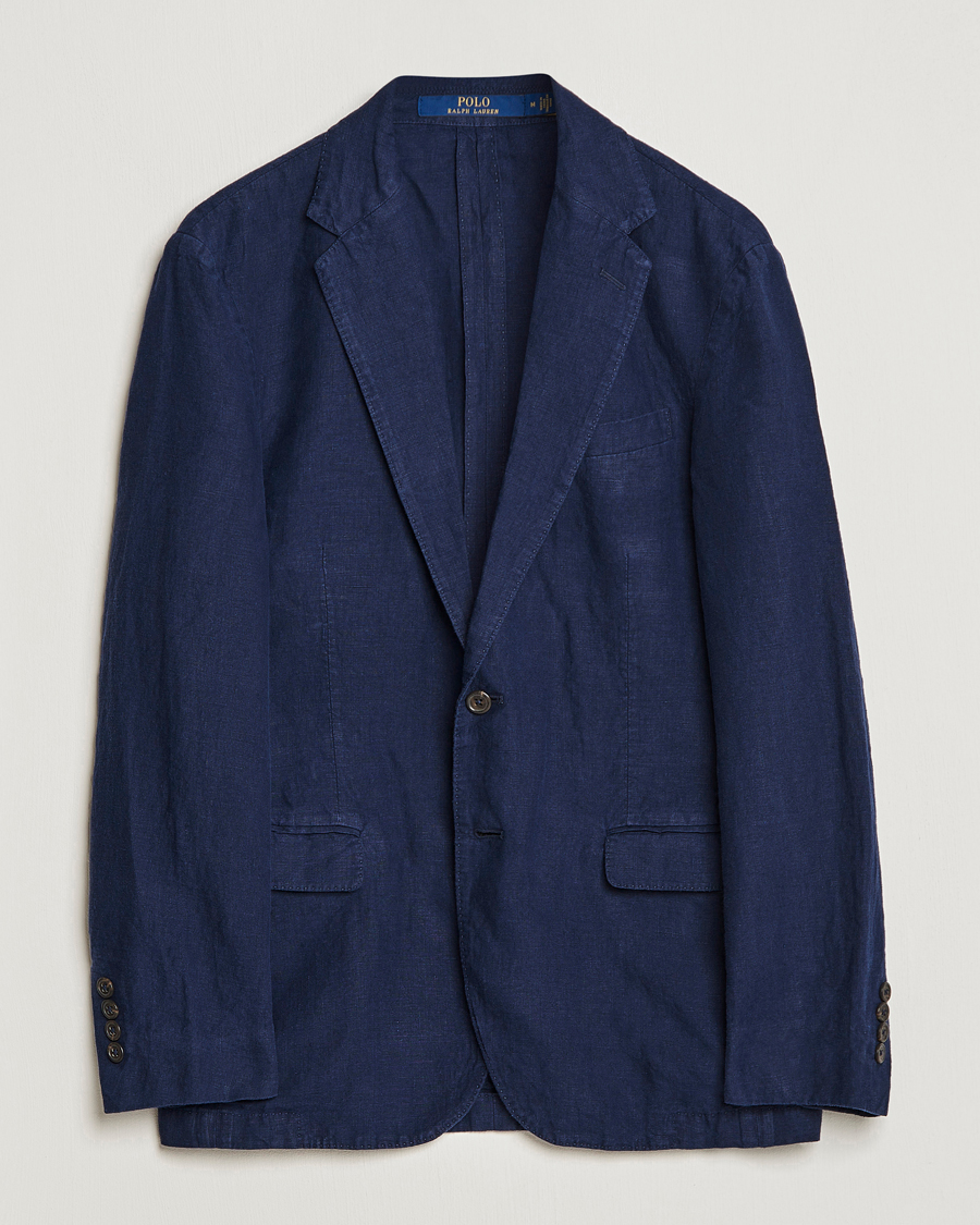 Herre | Dressjakker | Polo Ralph Lauren | Linen Sportcoat Navy