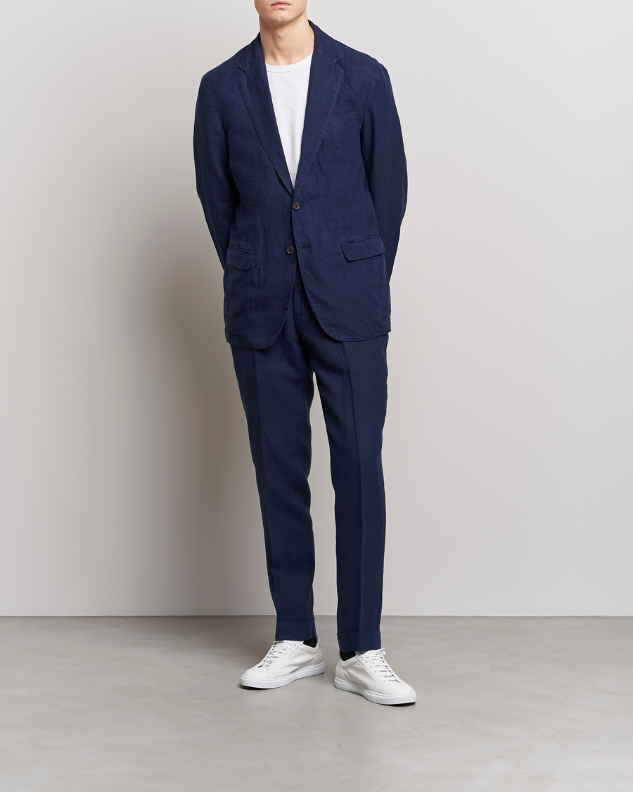 Herre | Dressjakker | Polo Ralph Lauren | Linen Sportcoat Navy