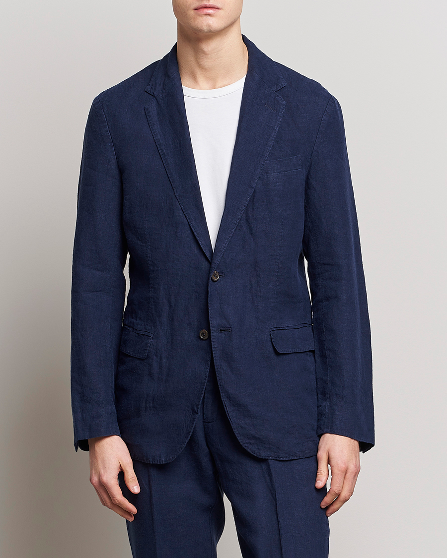 Herre | Dressjakker | Polo Ralph Lauren | Linen Sportcoat Navy