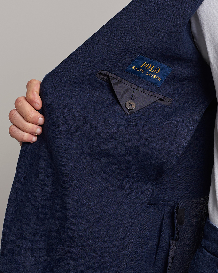 Herre | Dressjakker | Polo Ralph Lauren | Linen Sportcoat Navy
