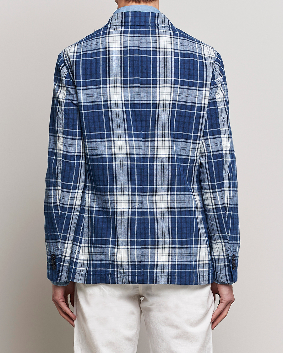 Herre | Dressjakker | Polo Ralph Lauren | Madras Indigo Checked Sportcoat Blue Multi