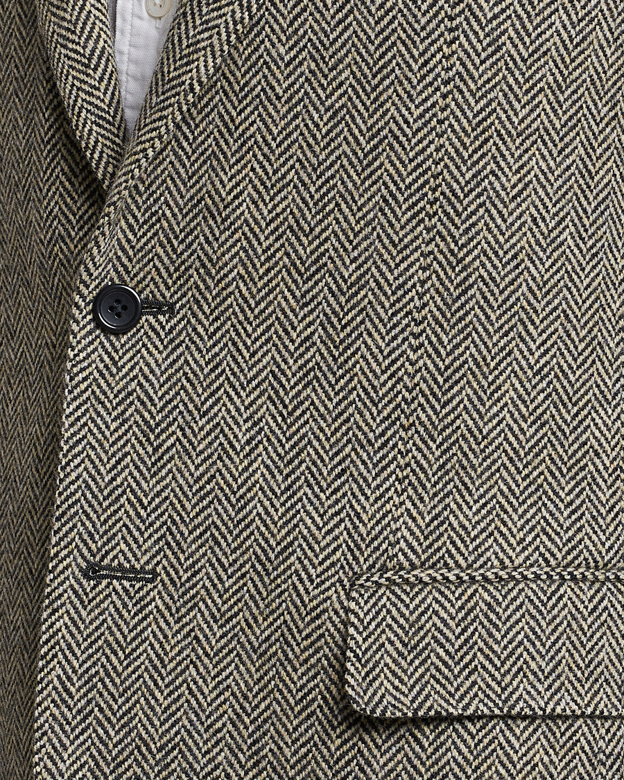 Herre | Dressjakker | Polo Ralph Lauren | Herringbone Sportcoat Black/Cream