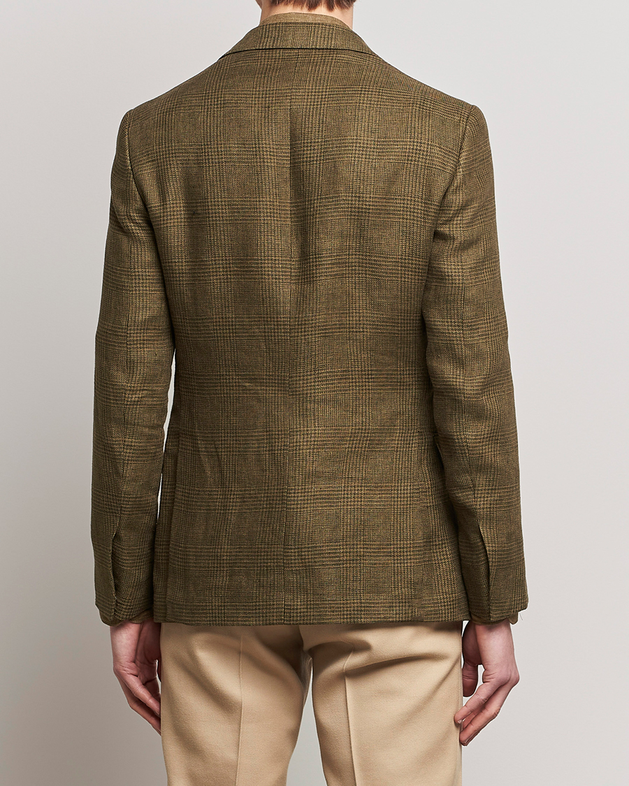 Herre | Jakker | Ralph Lauren Purple Label | Herringbone Wool Jacket Sage Green