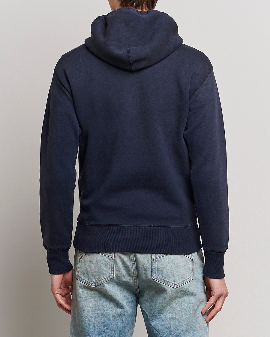 Herre | Gensere | RRL | Hooded Pullover Faded Navy