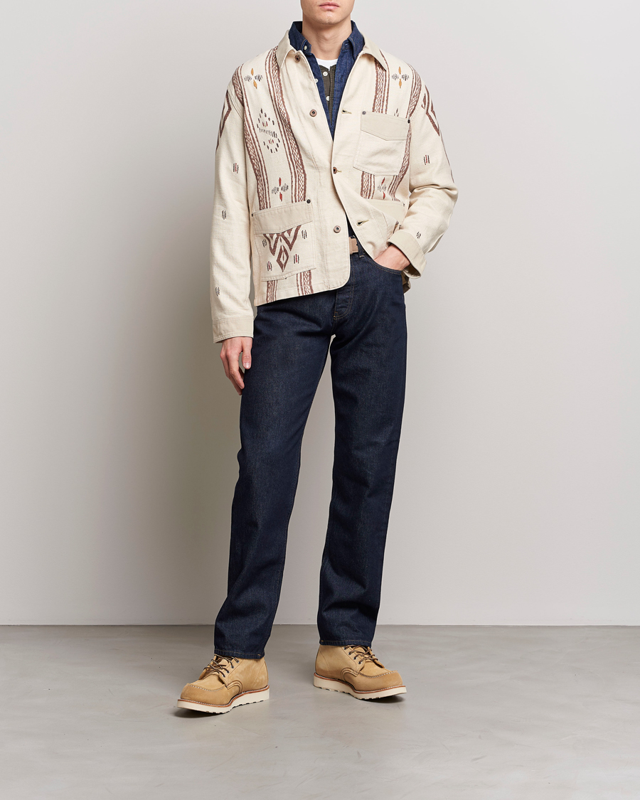 Herre | Jakker | RRL | Mansfield Unlined Shirt Jacket Stone