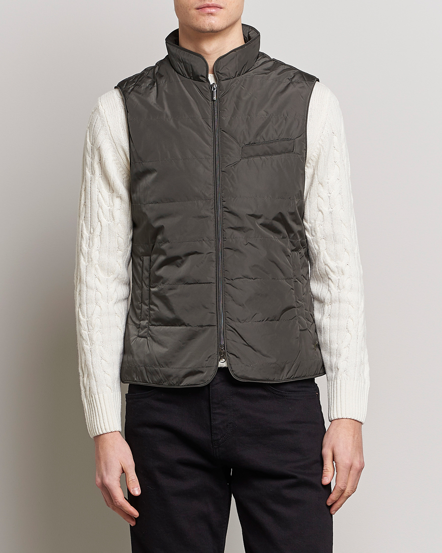 Herre |  | Stenströms | Padded Nylon Vest Dark Green