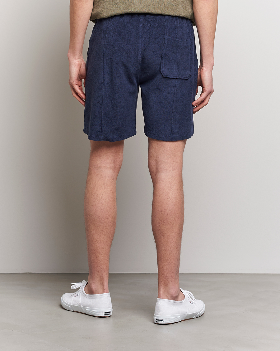 Herre | Shorts | Stenströms | Terry Cotton Shorts Navy