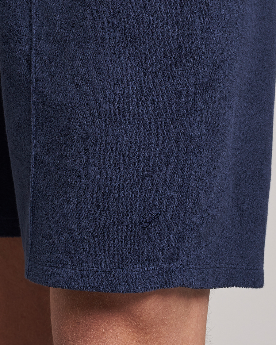 Herre | Shorts | Stenströms | Terry Cotton Shorts Navy