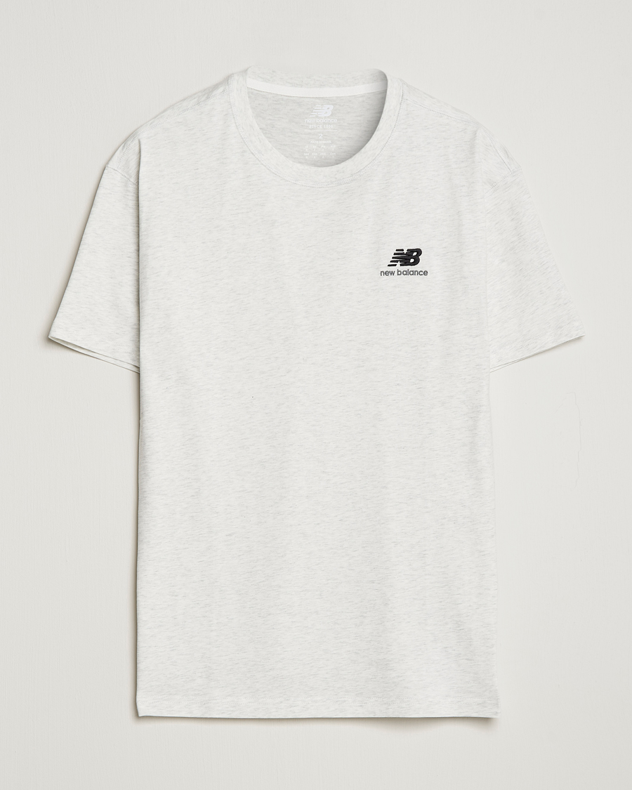 Herre | T-Shirts | New Balance | Essentials T-Shirt Sea Salt Heather