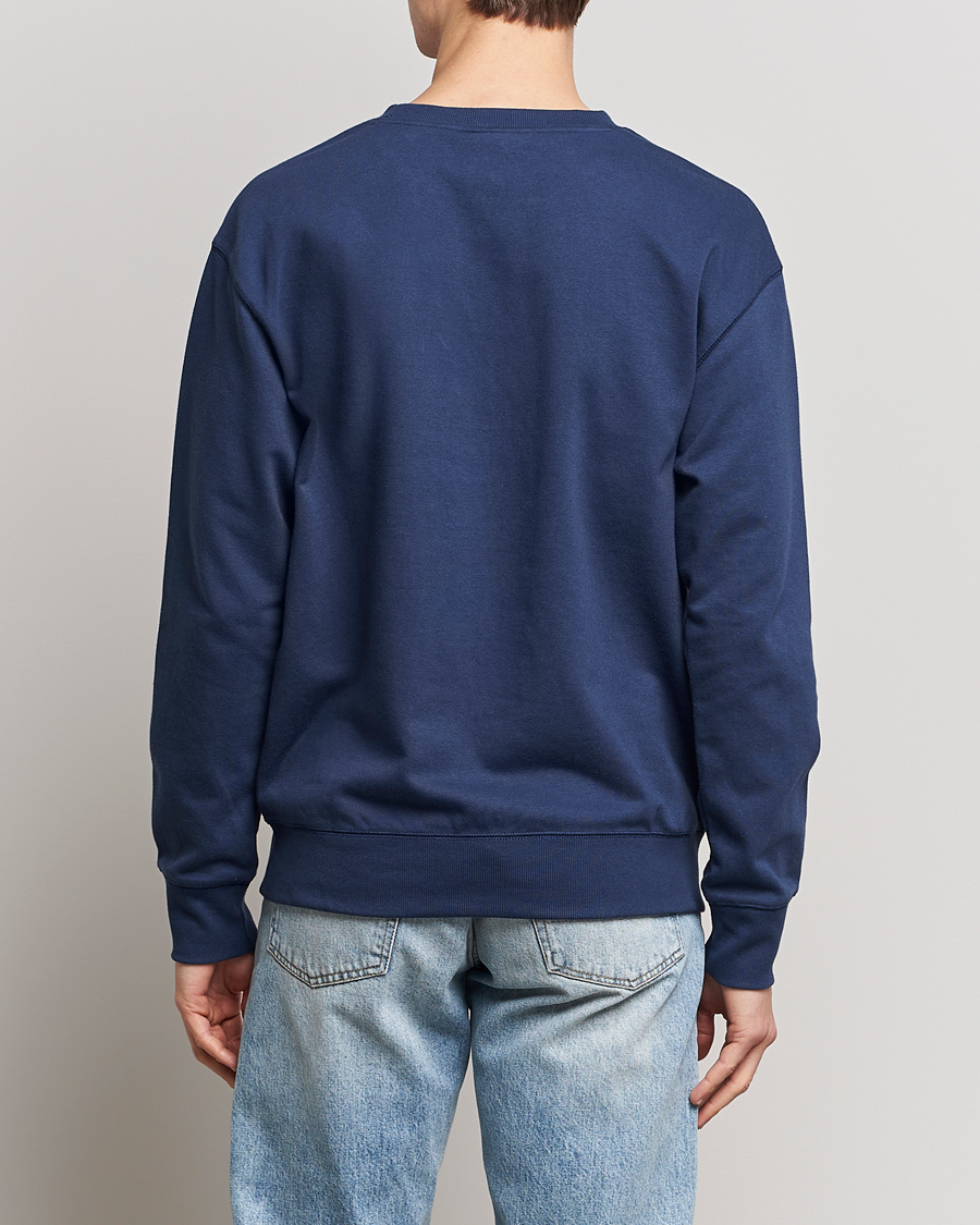 Herre | Gensere | New Balance | French Terry Sweatshirt Natural Indigo