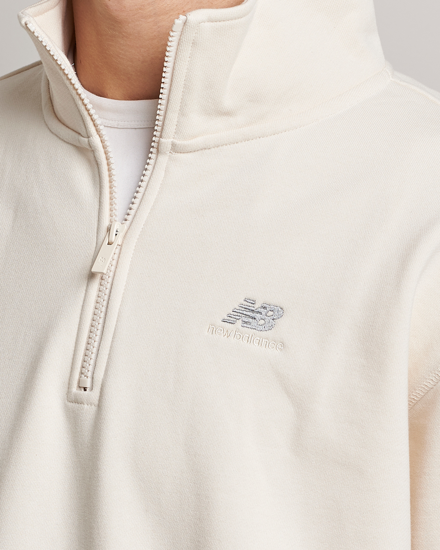 Herre | Gensere | New Balance | Athletics 90s 1/4 Zip Sweater Greige