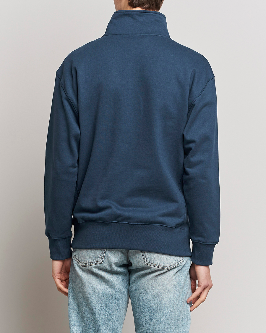 Herre | Gensere | New Balance | Athletics 90s 1/4 Zip Sweater Navy