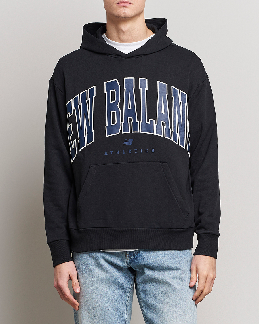 Herre | Gensere | New Balance | Athletics Warped Hoodie Black