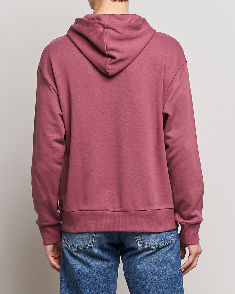 Herre | Gensere | New Balance | Athletics Warped Hoodie Washed Burgundy