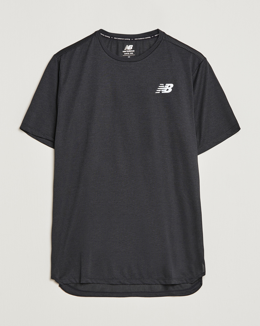 Herre | T-Shirts | New Balance Running | Impact Run T-Shirt Black