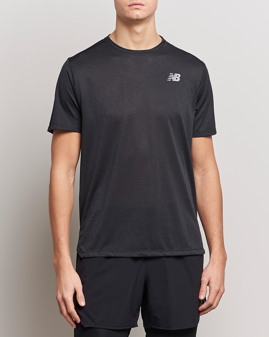 Herre | Kortermede t-shirts | New Balance Running | Impact Run T-Shirt Black