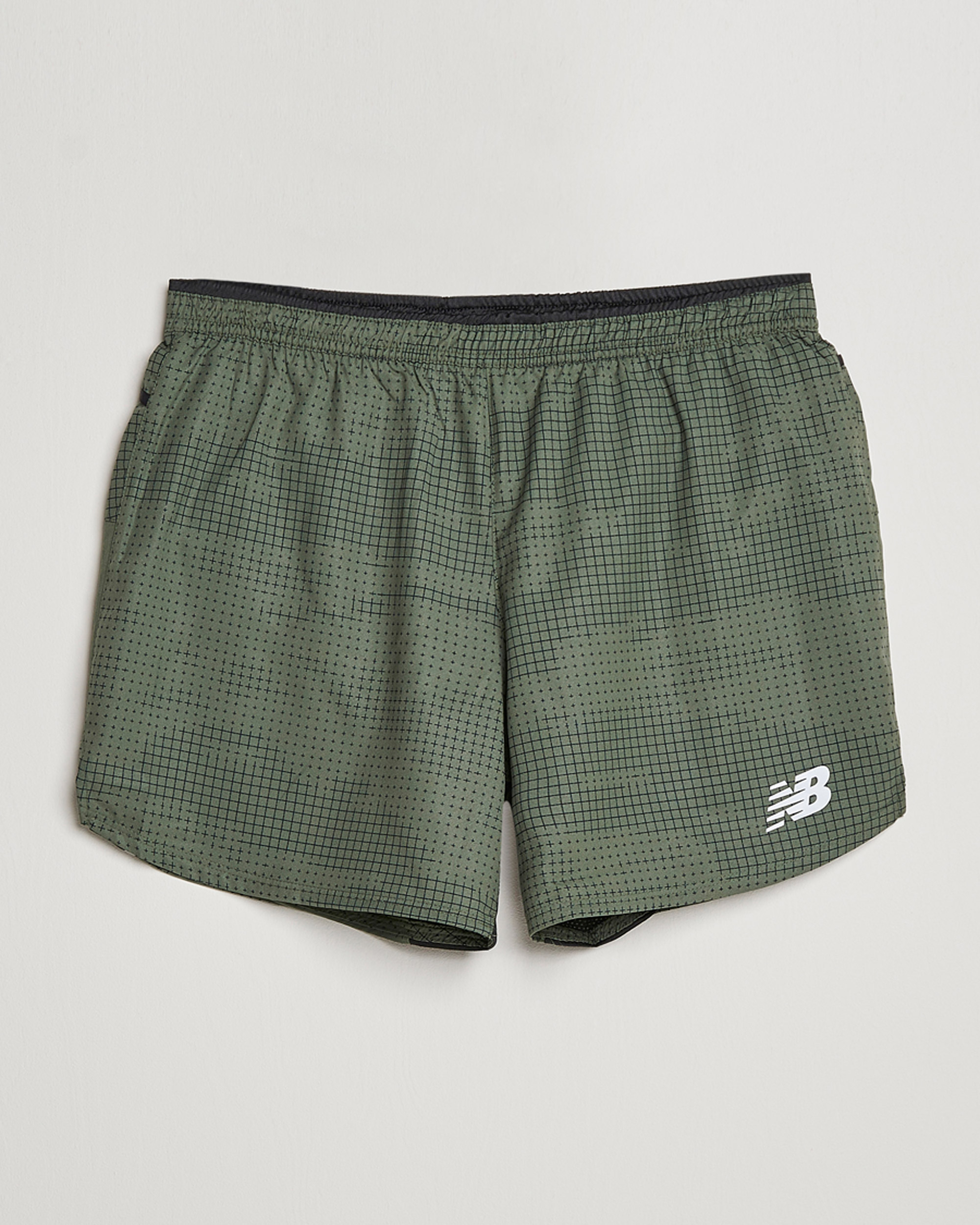 Herre | Shorts | New Balance Running | Impact Run 5 Inch Shorts Deep Olive
