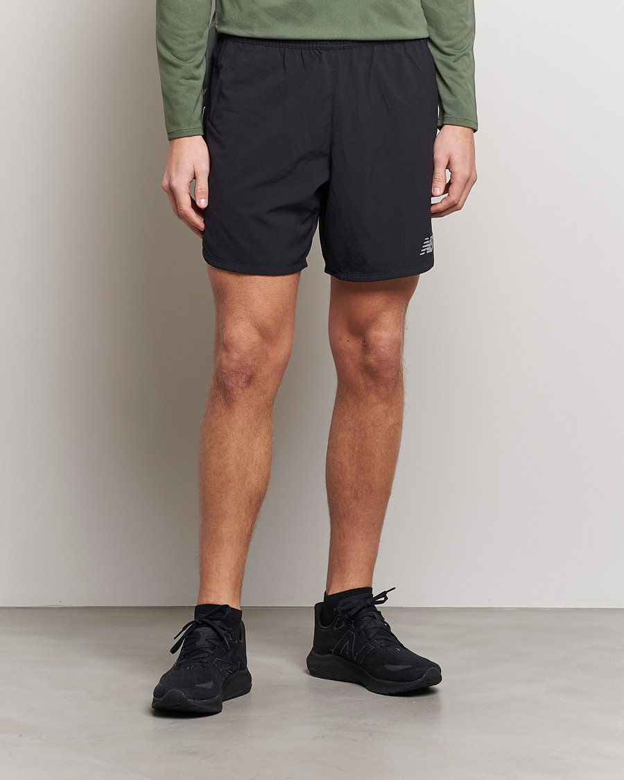 Herre | Shorts | New Balance Running | New Balance Impact Run 7 Inch Shorts Black