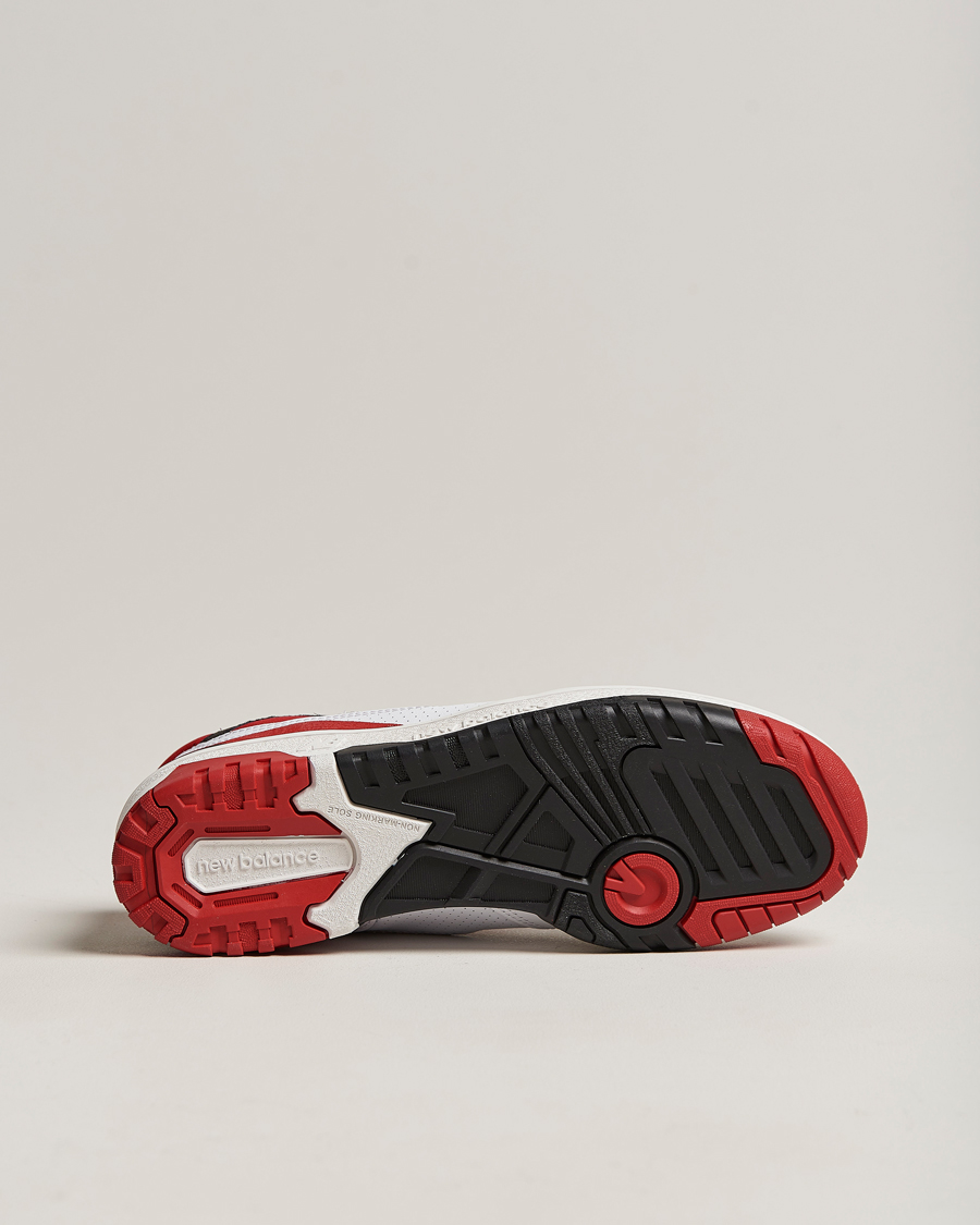 Herre | New Balance 550 Sneakers White/Red | New Balance | 550 Sneakers White/Red