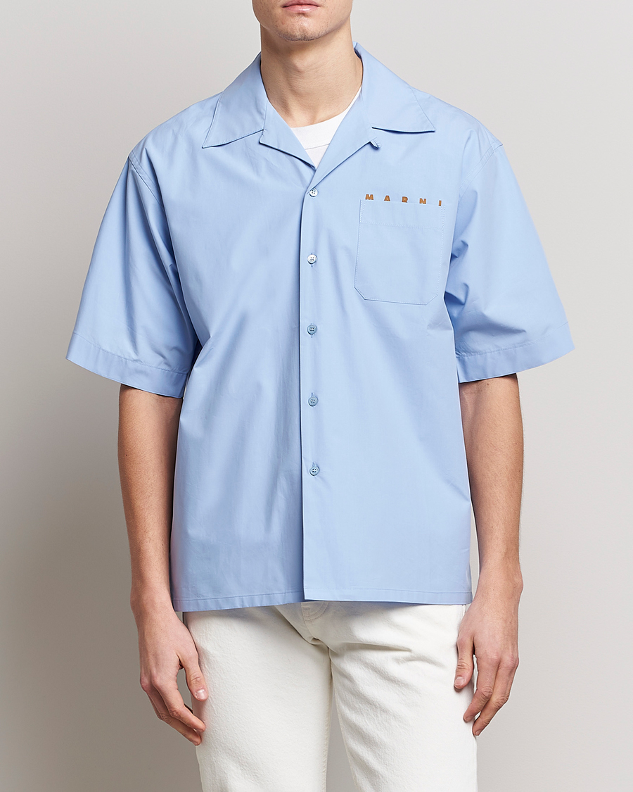 Herre | Skjorter | Marni | Bowling Shirt Iris Blue