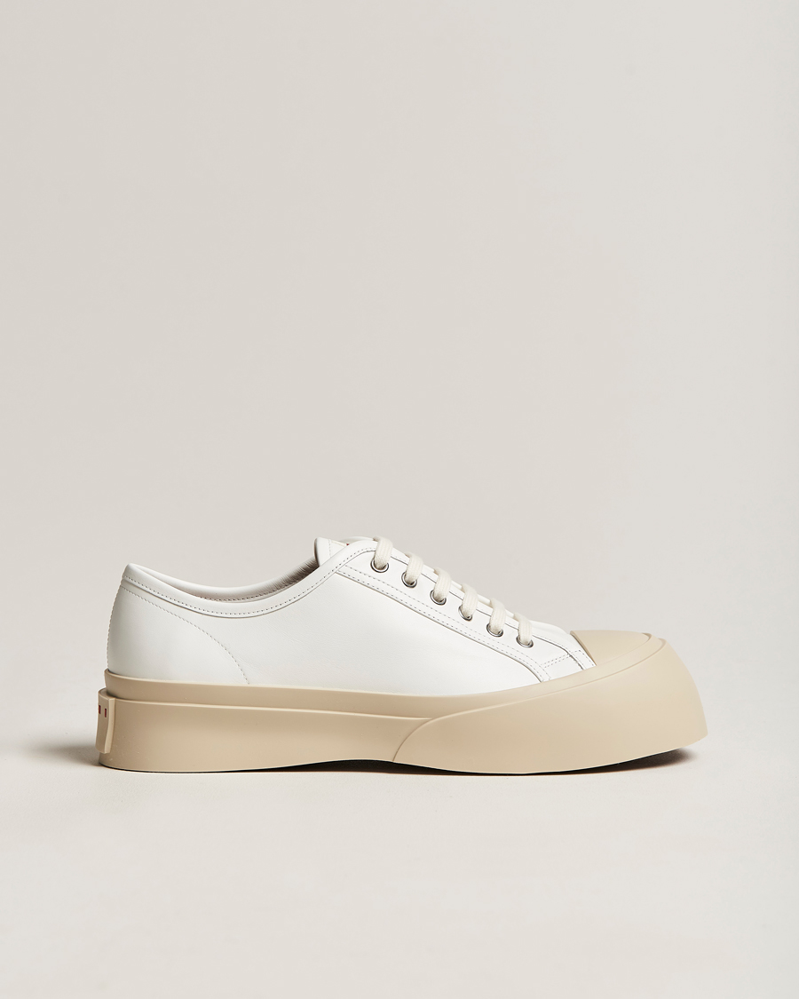 Herre | Marni | Marni | Pablo Leather Sneakers Lily White