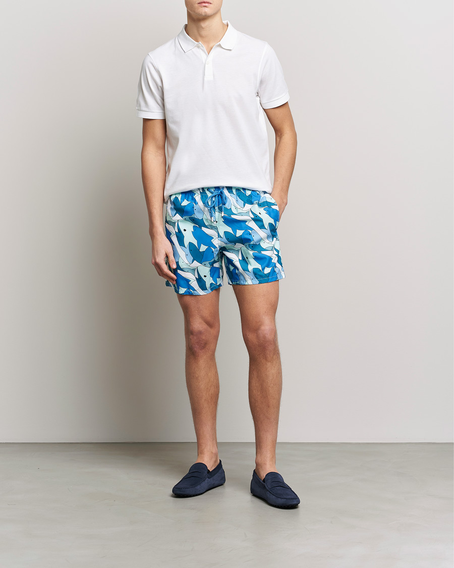 Herre | Badeshorts | Vilebrequin | Moorea Swimshorts Thalassa
