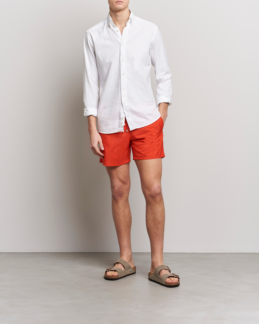Herre | Badeshorts | Vilebrequin | Mahina Swimshorts Coquelicot